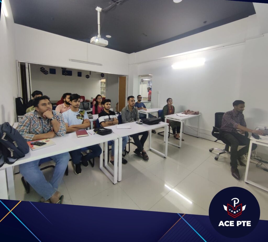 class time of PTE coaching in Dhaka