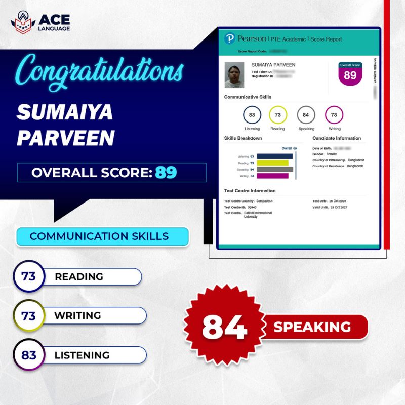 ACE Language Student 3