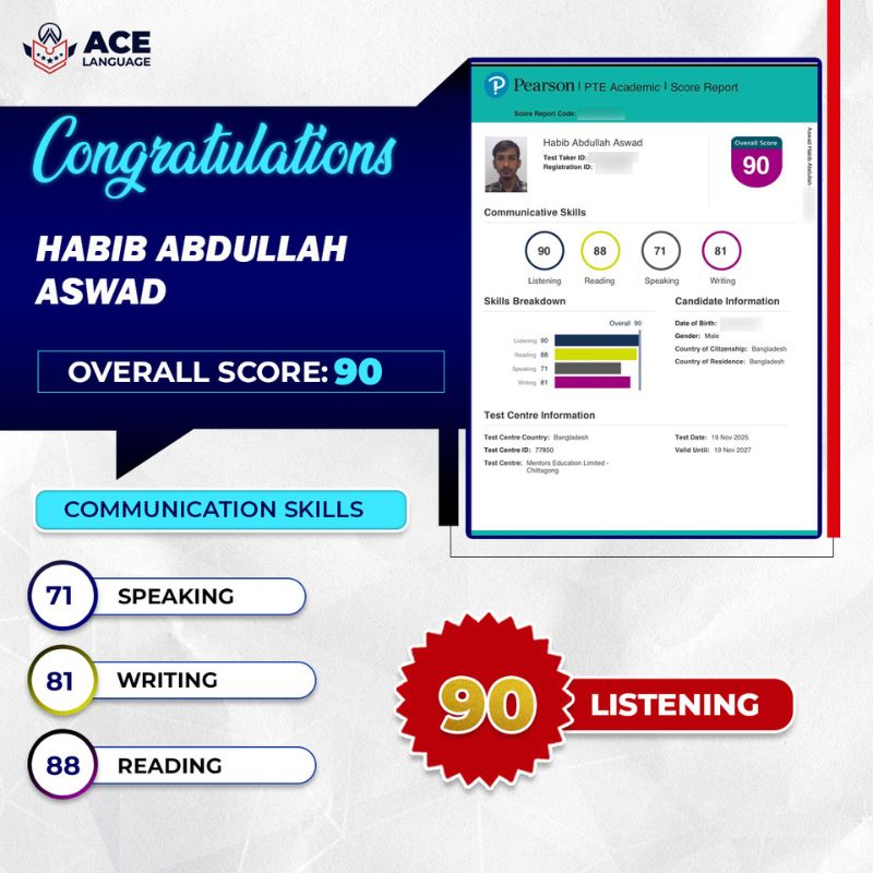 ACE Language Student 4