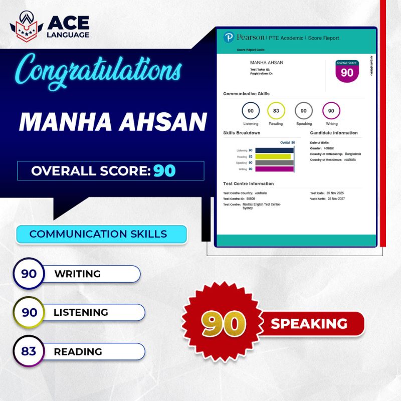 ACE Language Student 5