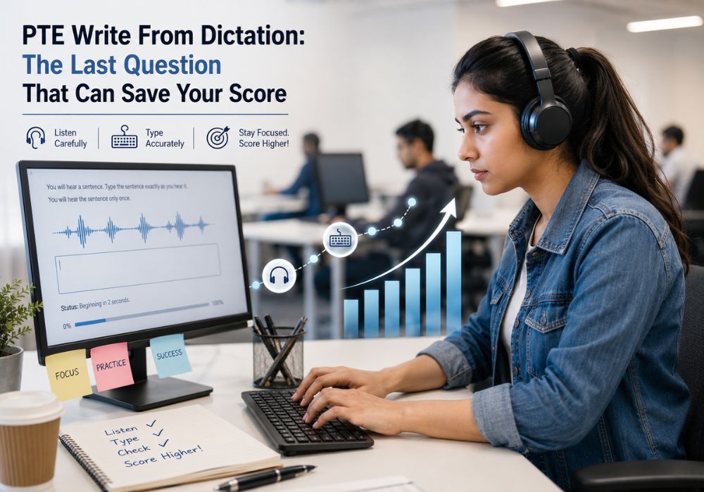 PTE Write From Dictation The Last Question That Can Save Your Score